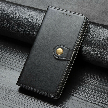 Funda de polipiel para iPhone 6/6S con cierre vintage