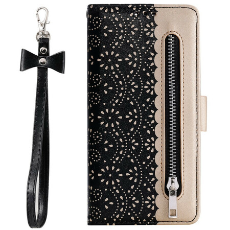 Funda de encaje para iPhone 6/6S con colgante