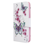 Funda Xiaomi Redmi Note 8T Mariposas