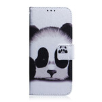 Funda con cara de panda para el Samsung Galaxy A51