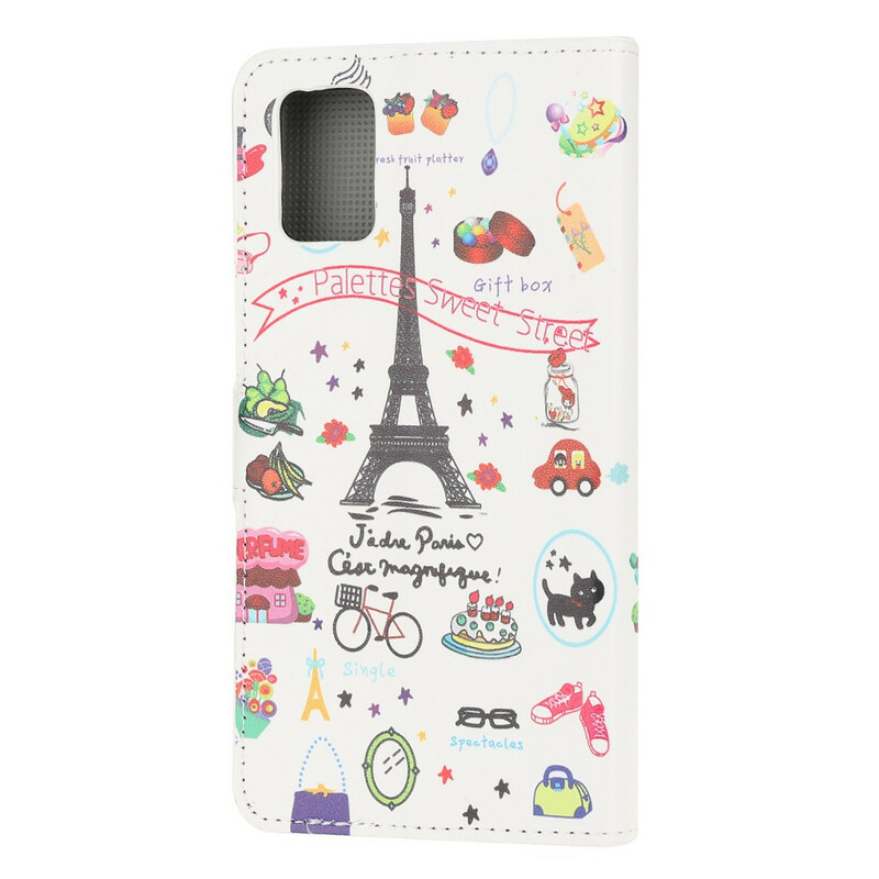 Funda Samsung Galaxy A51 I love Paris