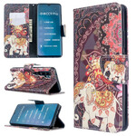 Xiaomi Mi Note 10 Funda Elefantes de la India