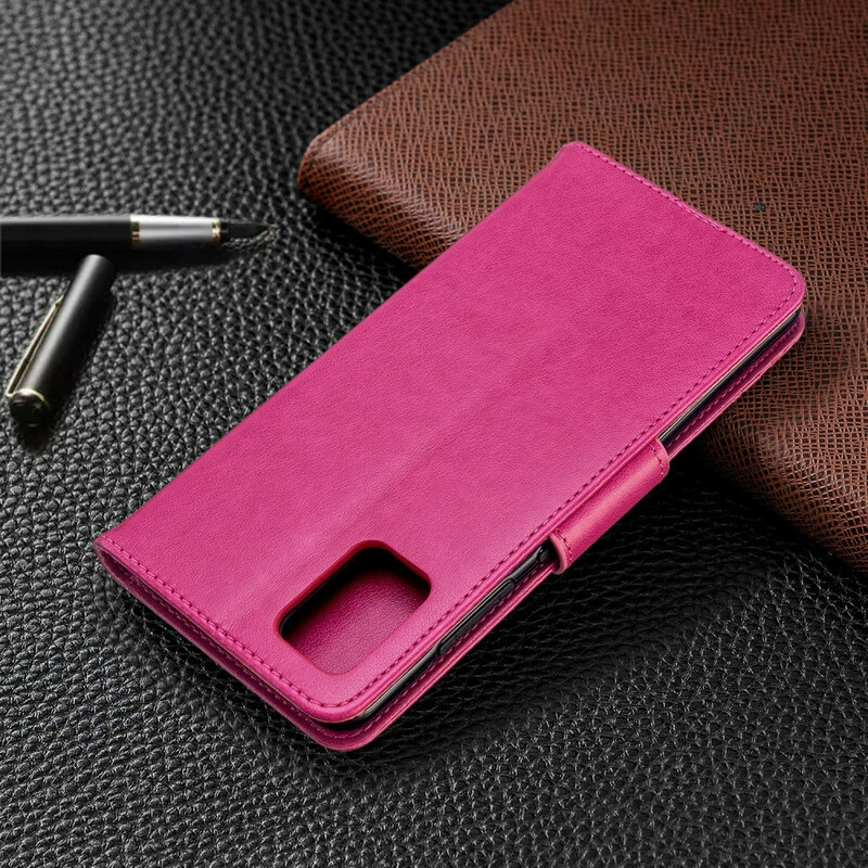 Funda Samsung Galaxy A51 Mariposas en vuelo con colgante