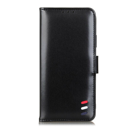 Flip Cover Samsung Galaxy Note 10 Lite Efecto Cuero