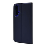 Flip Cover Honor 20 / Huawei Nova 5T Cuero Estilo Cierre Integrado