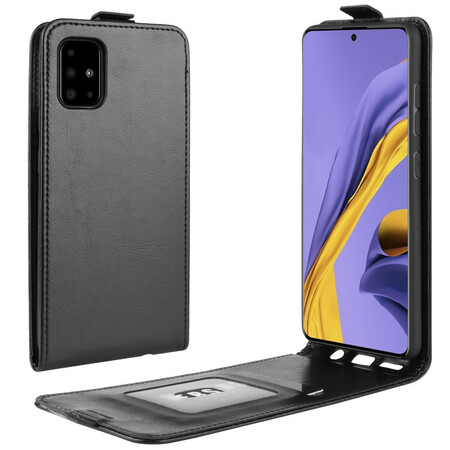 Samsung Galaxy A51 Funda plegable efecto piel