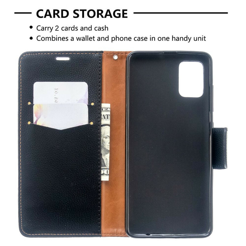 Funda Samsung Galaxy A51 solapa oblicua lichi