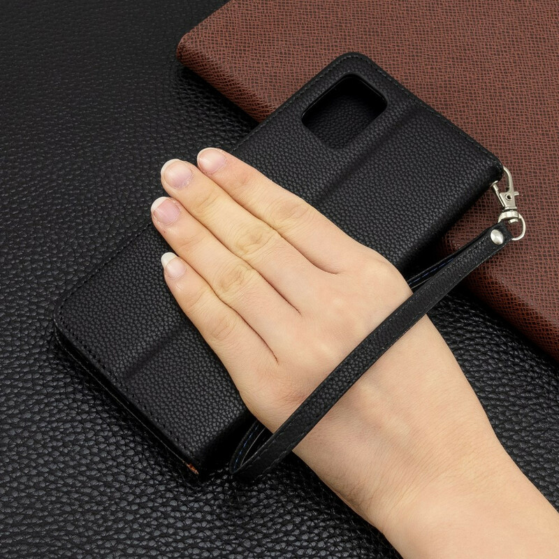 Funda Samsung Galaxy A51 solapa oblicua lichi