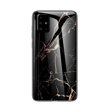 Funda brillante Samsung Galaxy A51 Marble