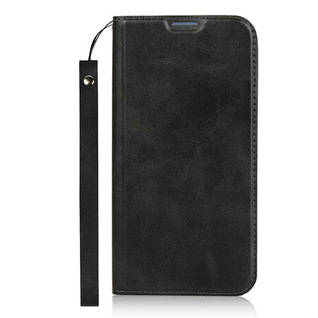 Funda abatible iPhone 8 Plus / 7 Plus en polipiel con colgante