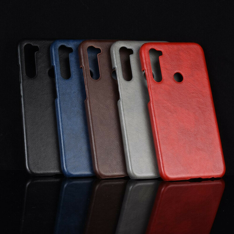 Xiaomi Redmi Note 8T Funda de cuero efecto lichi