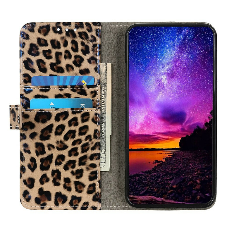 Funda de leopardo para Samsung Galaxy Note 10 Lite