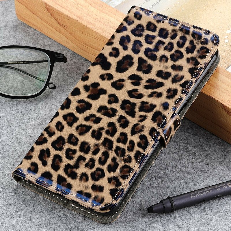 Funda de leopardo para Samsung Galaxy Note 10 Lite
