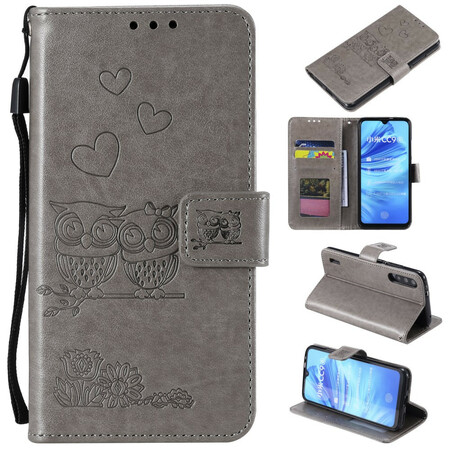 Funda de cordón Xiaomi Mi A3 Lover's Owl
