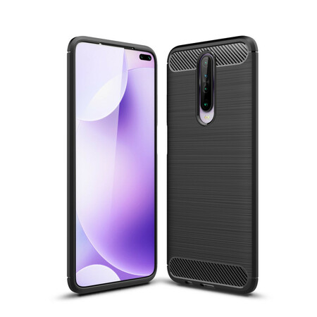 Funda de fibra de carbono cepillada para el Xiaomi Redmi K30