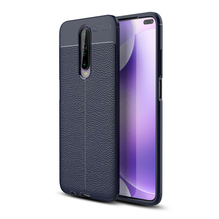 Xiaomi Redmi K30 funda de cuero Litchi doble línea