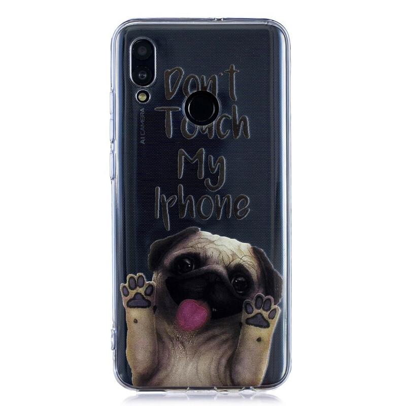 Huawei P Smart Cover 2019 No toques a mi perro del teléfono