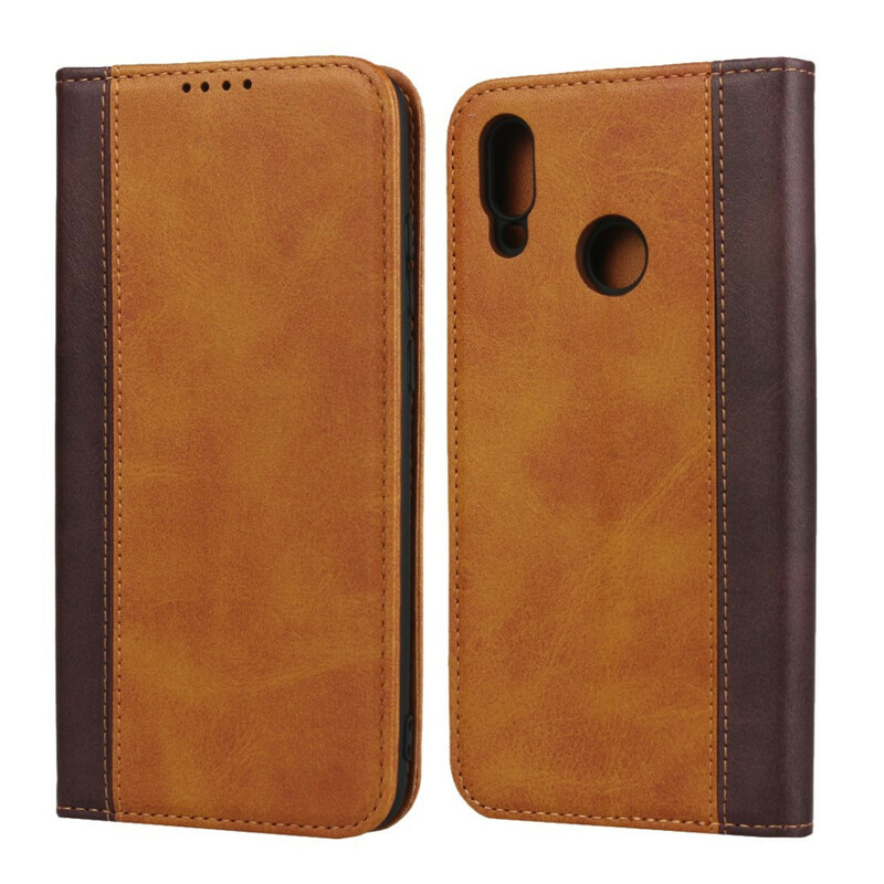 Funda abatible Huawei P Smart 2019 efecto piel