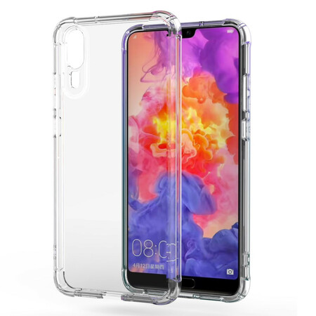 Funda Transparente Huawei P20 Cojines Protectores LEEU
