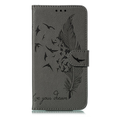 Funda de polipiel Samsung Galaxy A20e Vive tu sueño