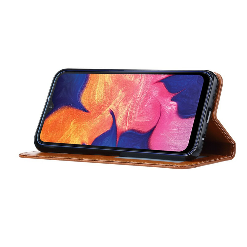 Funda Flip Cover Samsung Galaxy A20e Leatherette Card Funda