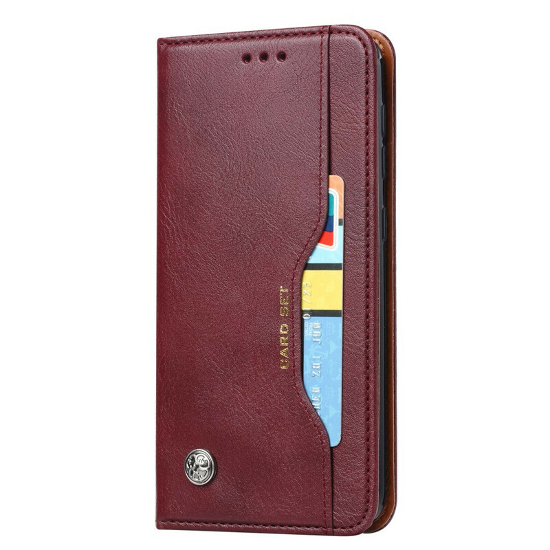 Funda Flip Cover Samsung Galaxy A20e Leatherette Card Funda