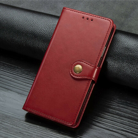 Funda de polipiel para el Honor 20 Pro con cierre vintage