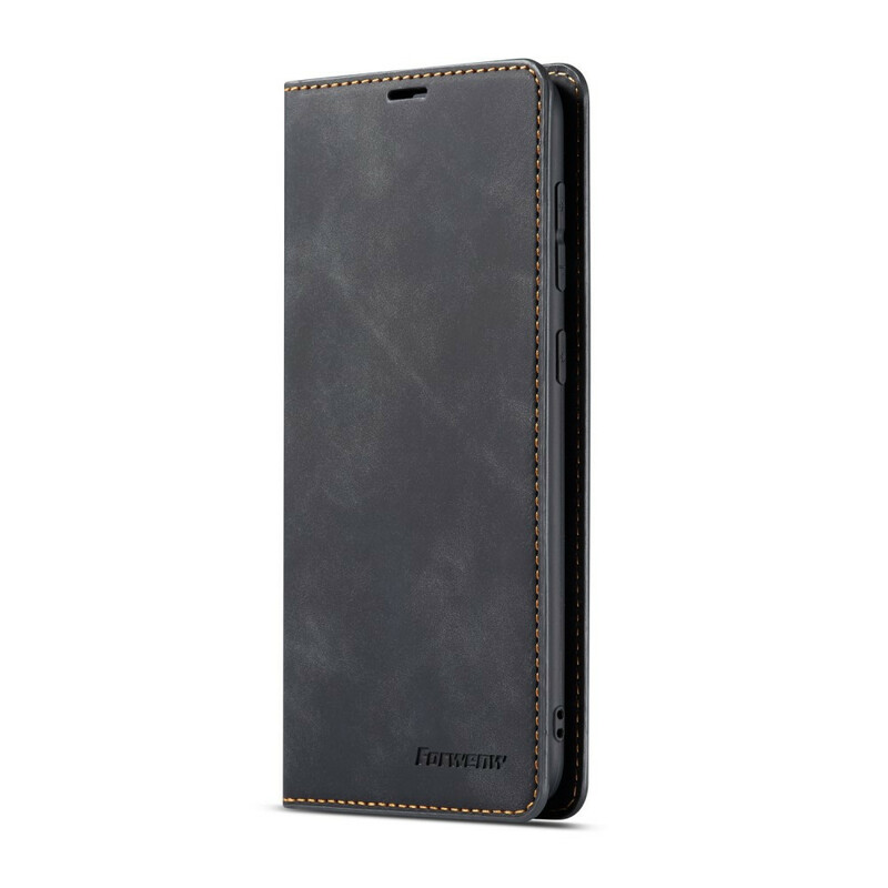 Funda abatible Samsung Galaxy A20e Efecto Cuero FORWENW