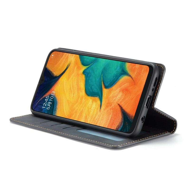 Funda abatible Samsung Galaxy A20e Efecto Cuero FORWENW