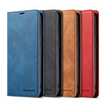 Funda abatible Samsung Galaxy A20e Efecto Cuero FORWENW