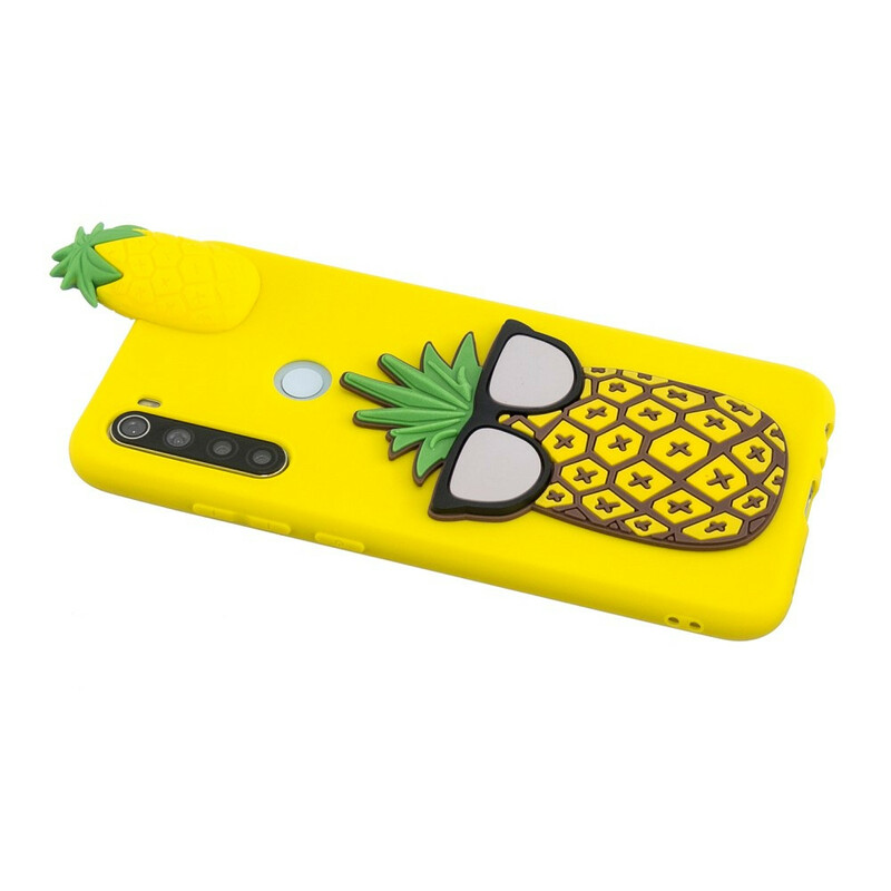 Xiaomi Redmi Note 8T 3D Funda Pineapple