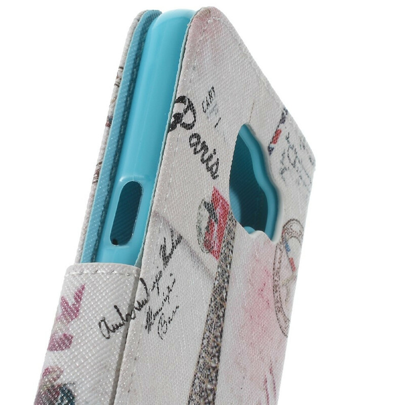 Funda retro del Samsung Galaxy A3 2016 Torre Eiffel