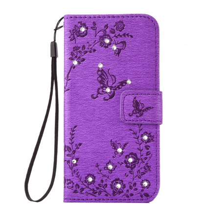 Funda Samsung Galaxy S8 Mariposas y Diamantes
