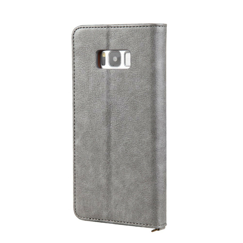 Funda Flip Cover Samsung Galaxy S8 Efecto Cuero Multitarjeta CMAI2