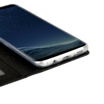 Funda abatible Samsung Galaxy S8 Cuero Efecto Seda Textura CMAI2
