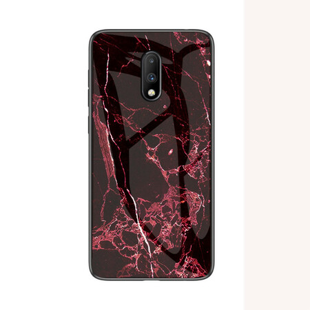 Funda de cristal templado para OnePlus 7 Premum Colors