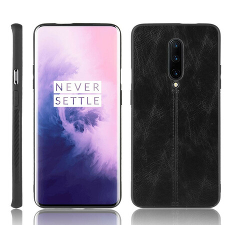 Funda OnePlus 7 Pro efecto cuero sin costuras