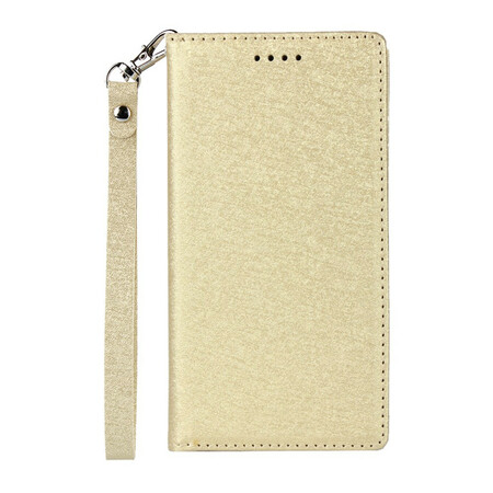 Funda Flip Cover Sony Xperia XZ2 Style de cuero suave con colgante