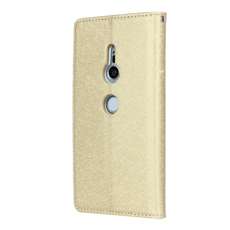 Funda Flip Cover Sony Xperia XZ2 Style de cuero suave con colgante Funda Flip Cover Sony Xperia XZ2 Style de cuero suave con colgante