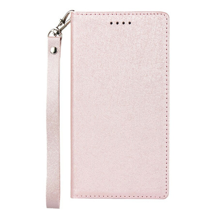 Funda Flip Cover Sony Xperia XZ2 Style de cuero suave con colgante