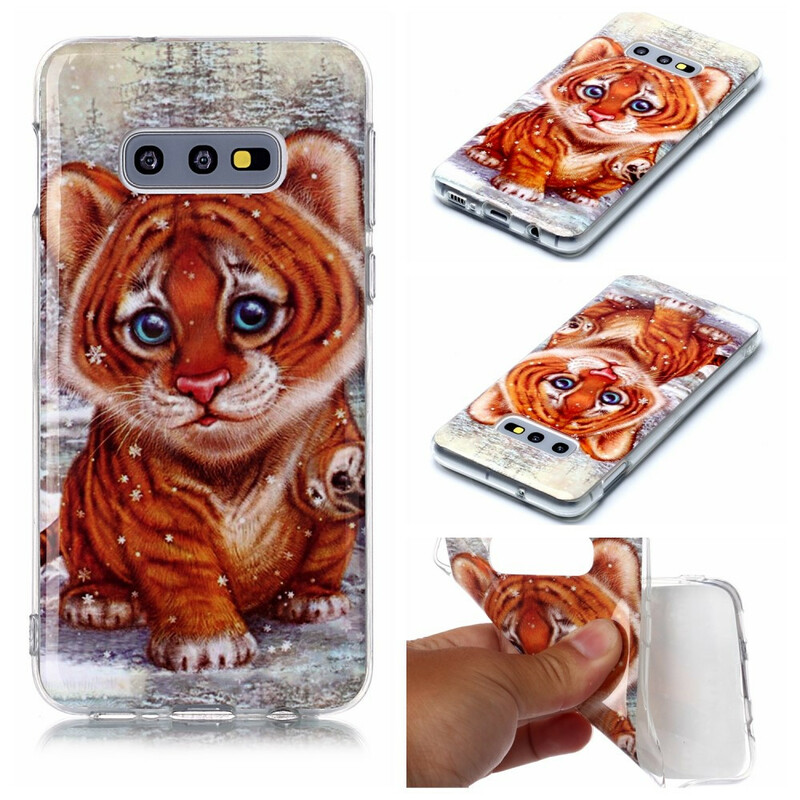 Funda para Samsung Galaxy S10e Tiger Baby