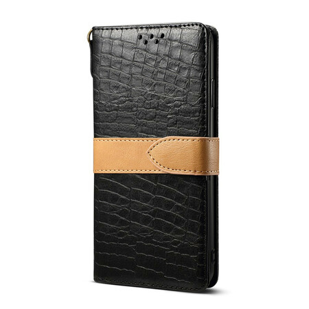 Funda y cinturón Samsung Galaxy S10e Croco