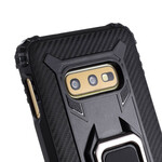 Funda de fibra de carbono y anillo del Samsung Galaxy S10e