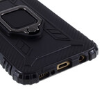 Funda de fibra de carbono y anillo del Samsung Galaxy S10e