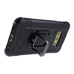 Funda de fibra de carbono y anillo del Samsung Galaxy S10e