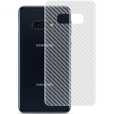 Película protectora trasera para Samsung Galaxy S10e Carbon Style IMAK