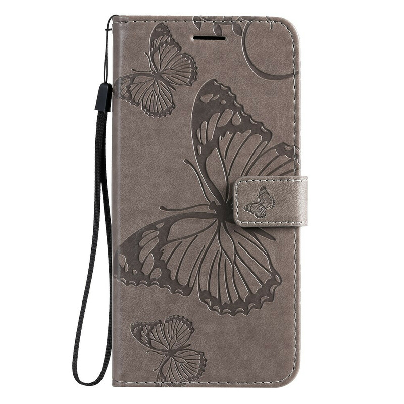 Funda con colgante de mariposas gigantes para Samsung Galaxy S20 Plus