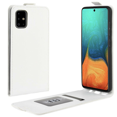 Samsung Galaxy A71 Funda plegable efecto piel