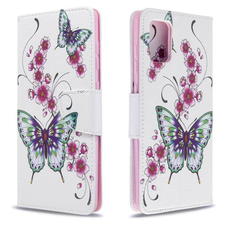 Funda Samsung Galaxy A71 Mariposas