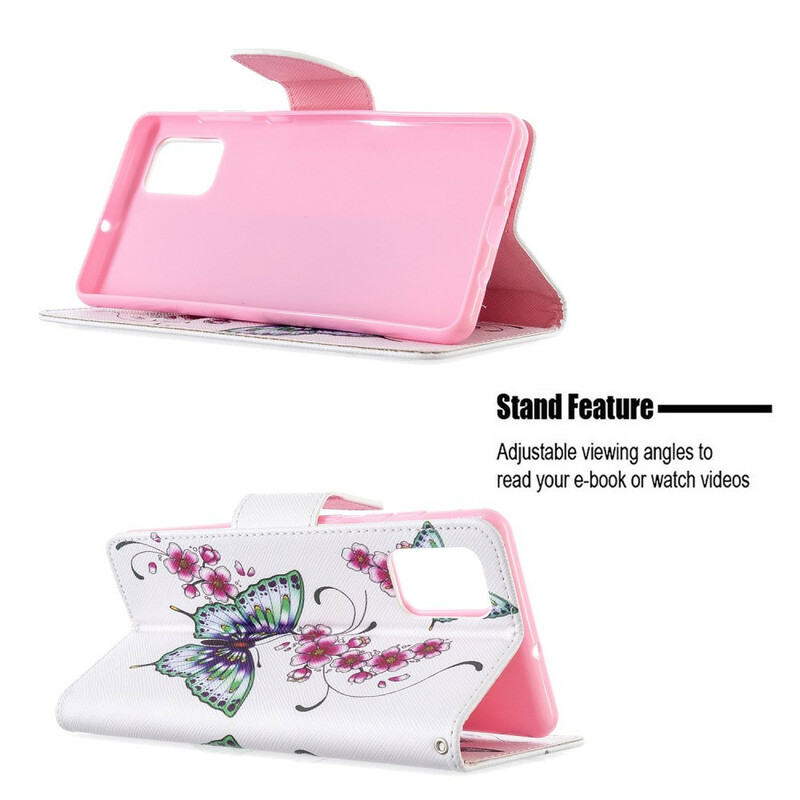 Funda Samsung Galaxy A71 Mariposas